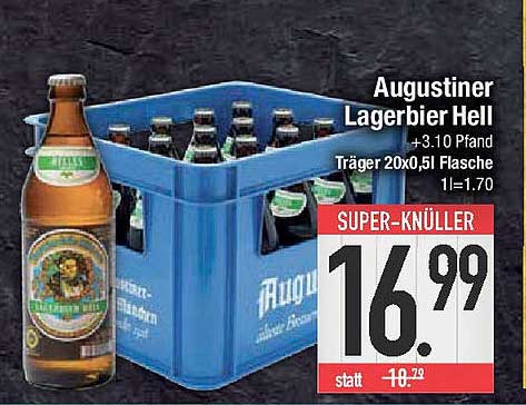 Augustiner Lagerbier Hell - Super-Knüller!