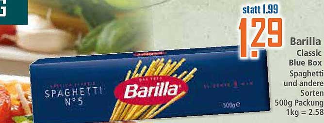 Barilla Spaghetti N°5 500g