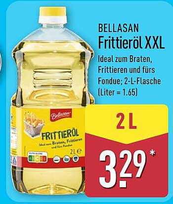 BELLASAN Frittieröl XXL - 2 L Flasche für 3,29 €
