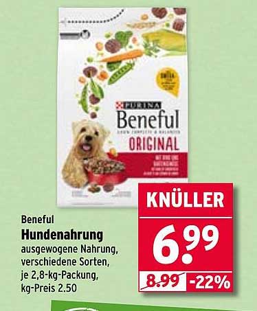 Beneful Hundenahrung - ausgewogene Ernährung für Ihren Vierbeiner