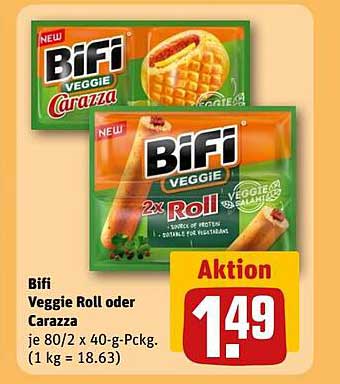 Bifi Veggie Roll oder Carazza