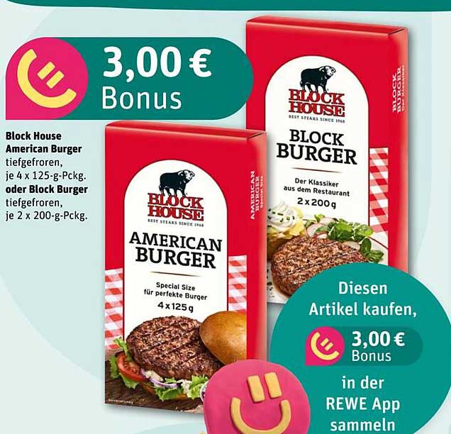 Block House American Burger oder Block Burger