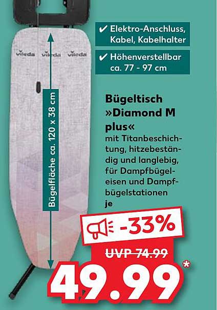 Bügeltisch »Diamond M plus«