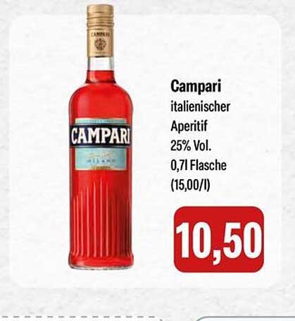 Campari italienischer Aperitif 0,7l
