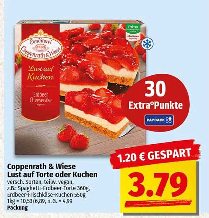 Coppenrath & Wiese Lust auf Torte oder Kuchen - Erdbeer Cheesecake
