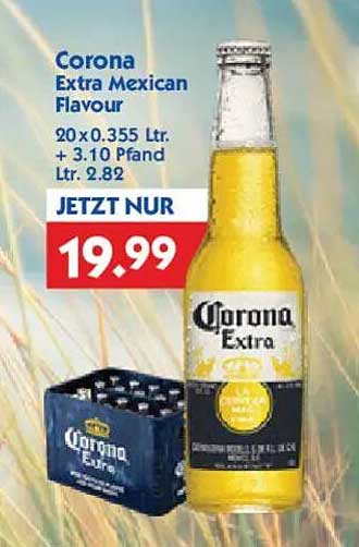 Corona Extra Mexican Flavour 20 x 0,355 Ltr.