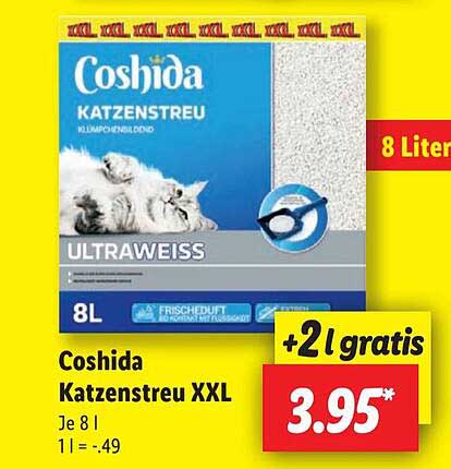 Coshida Katzenstreu XXL