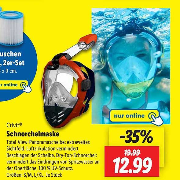 Crivit® Schnorchelmaske