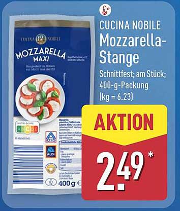 Cucina Nobile Mozzarella-Stange 400 g