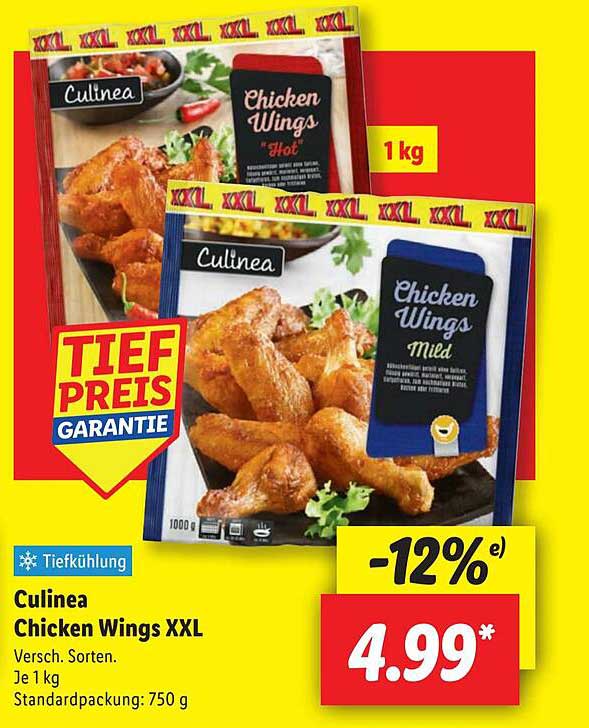 Culinea Chicken Wings XXL