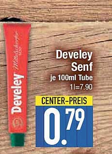 Develey Senf je 100ml Tube