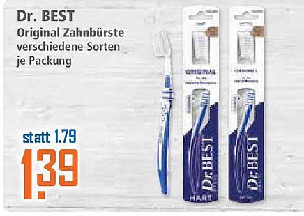 Dr. BEST Original Zahnbürste verschiedene Sorten je Packung