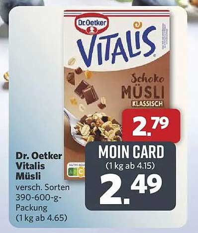 Dr. Oetker Vitalis Müsli