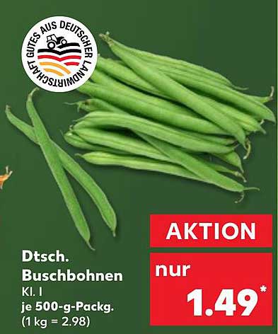 Dt. Buschbohnen