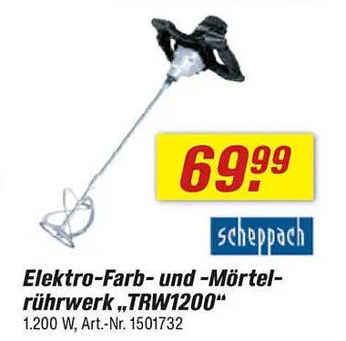 Elektro-Farb- und -Mörteleiwerwerk „TRW1200“