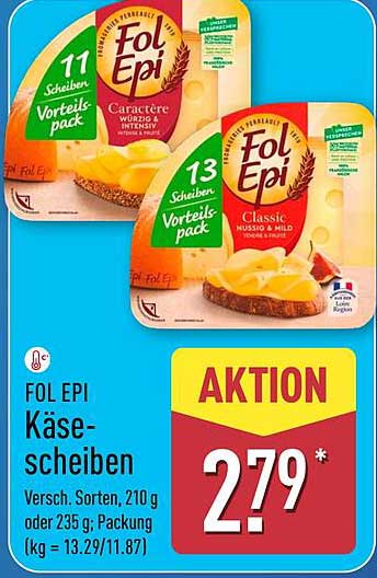 Fol Epi Käse-Scheiben