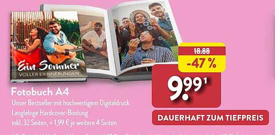 Fotobuch A4 - Ein Sommer voller Erinnerungen