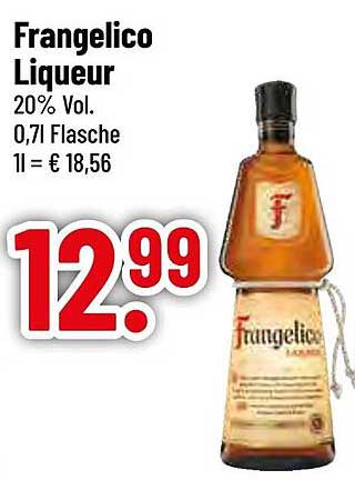 Frangelico Liqueur 20% Vol. - 0,71 Liter Flasche