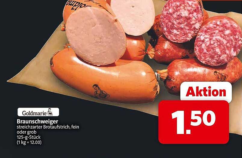 Goldmarie Braunschweiger - streichzarter Brotaufstrich, fein oder grob