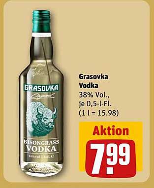 Grasovka Vodka 0,5 l, 38% Vol.