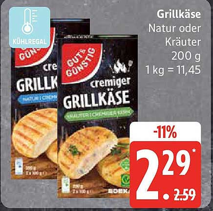 Grillkäse Natur oder Kräuter - Cremig und lecker!