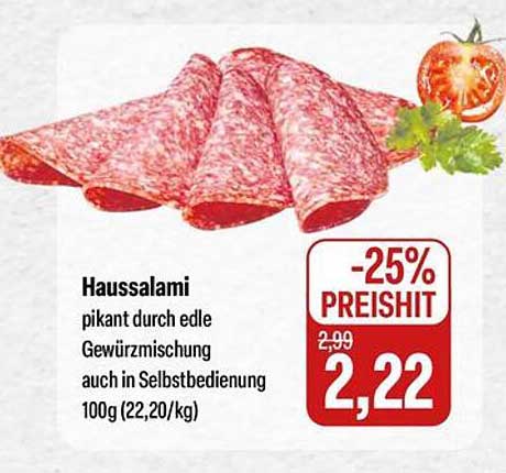 Haussalami - pikant durch edle Gewürzmischung