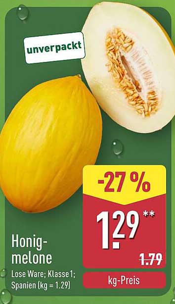 Honigmelone - frisch und saftig