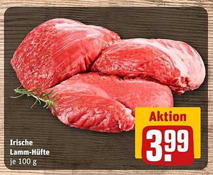 Irische Lamm-Hüfte je 100 g