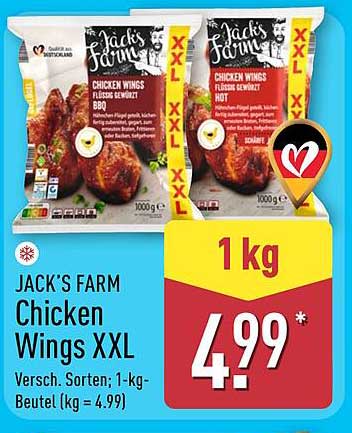 JACK'S FARM Chicken Wings XXL