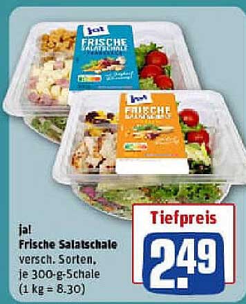 jal Frische Salad-Schale, verschiedene Sorten, je 300-g-Schale