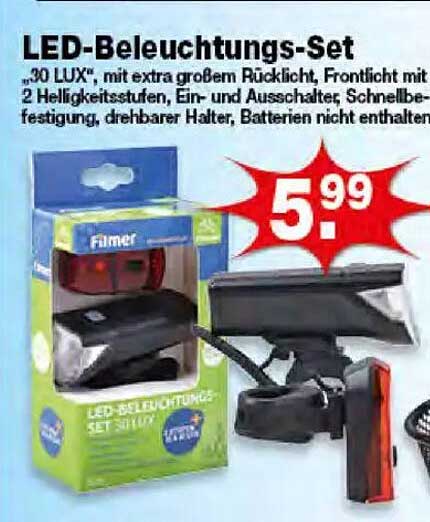 LED-Beleuchtungs-Set "30 LUX"