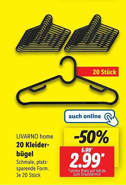 LIVARNO home 20 Kleiderbügel