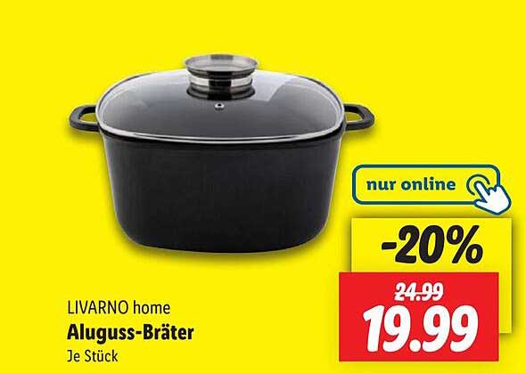 LIVARNO home Aluguss-Bräter - Je Stück
