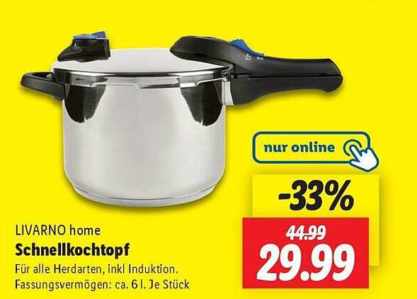 LIVARNO home Schnellkochtopf