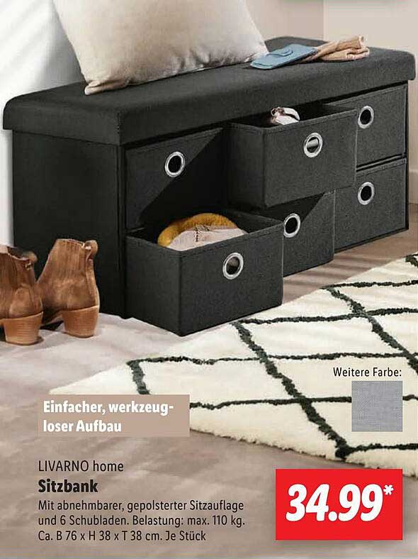 LIVARNO home Sitzbank