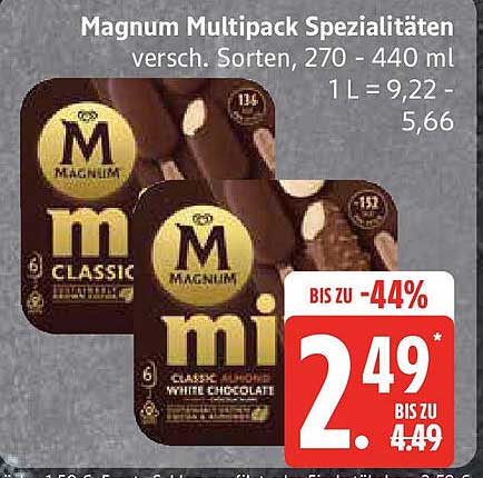 Magnum Multipack Spezialitäten 270 - 440 ml