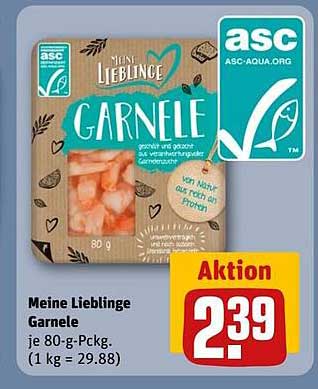 Meine Lieblinge Garnelen 80 g