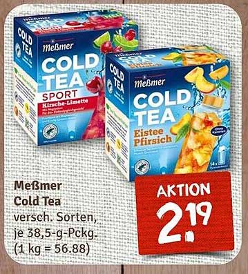 Meßmer Cold Tea – Erfrischende Sorten für den Sommer