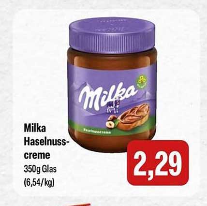 Milka Haselnusscreme 350g Glas