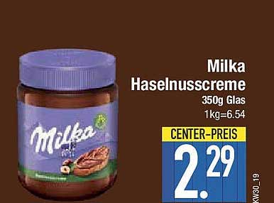 Milka Haselnusscreme 350g Glas