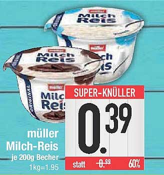 Müller Milch-Reis je 200g Becher