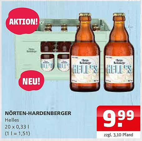 Nörten-Hardenberger Helles 20 x 0,33 l