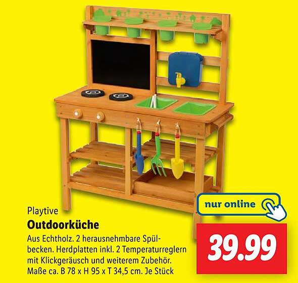 Playtive Outdoor-Küche