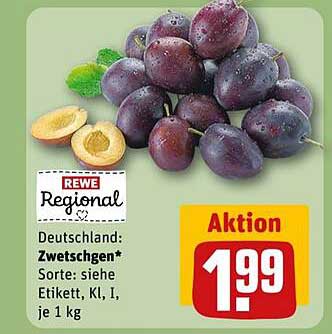 REWE Regional Zwetschgen, 1 kg