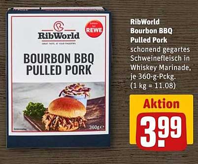 RibWorld Bourbon BBQ Pulled Pork