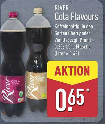 RIVER Cola Flavours - Erfrischender Genuss zum Aktionspreis