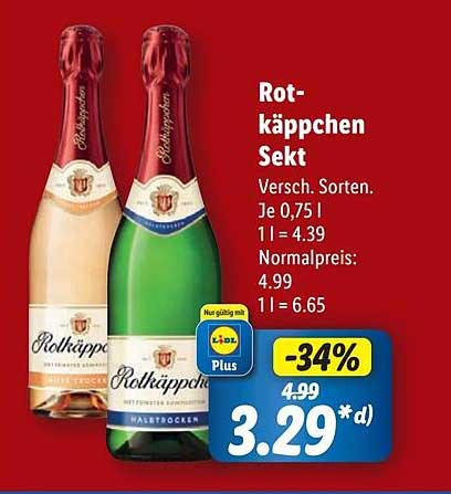 Rotkäppchen Sekt - Verschiedene Sorten