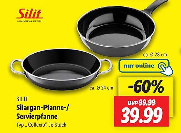 SILIT Silargan-Pfanne-/Servierpfanne Typ „Collexio“