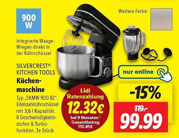 SILVERCREST® KITCHEN TOOLS Küchenmaschine