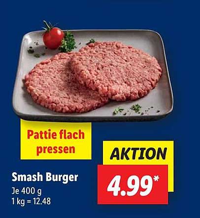 Smash Burger - 400 g Packung